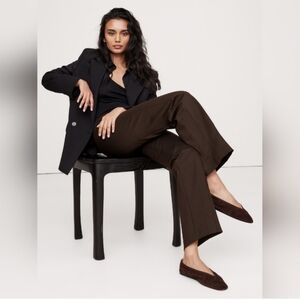 Banana Republic Wide Leg Pants in Dark Brown NWT